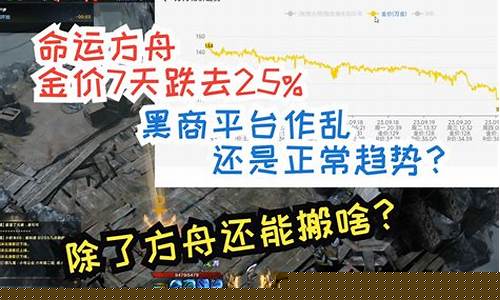 明日方舟命运2_命运方舟金价狂跌