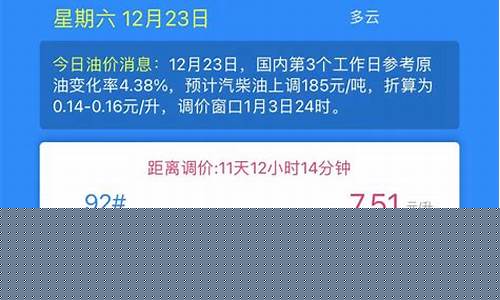 2021元旦前油价涨还是跌_2021元旦前油价涨还是跌了