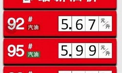 石家庄油价98号_石家庄98油价多少钱一升