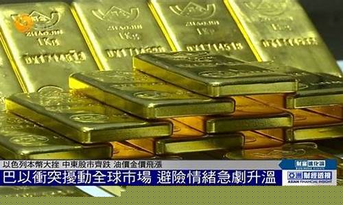 金价下跌和巴以冲突吗_金价下跌和巴以冲突吗