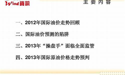 油价深度解析论文_油价反应出来的社会问题