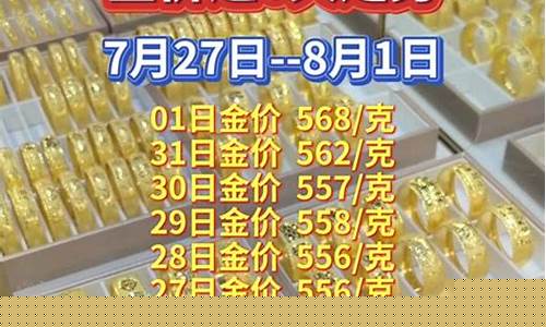 惠州黄金回收价格查询今日_今天惠州金价回收