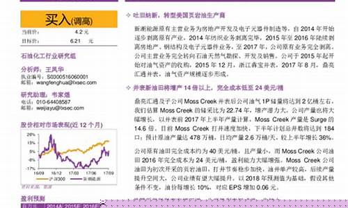 新潮能源油价成本分析_新潮能源油价成本