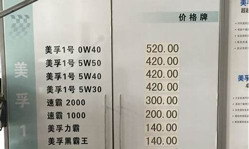 最新废旧机油价格表_废旧机油今日收购价格