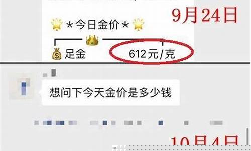 近期金价对比文案_各大金价